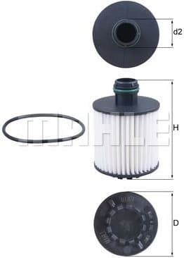 Oil Filter OX1171D - image 2