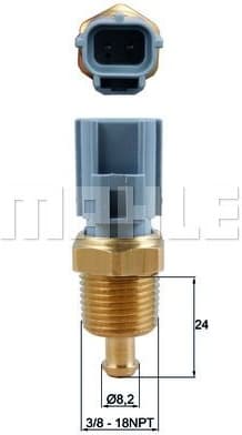 Sensor, coolant temperature BEHR TSE26 - image 2