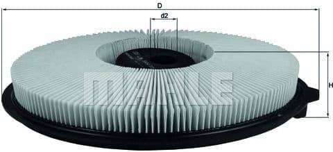 Air Filter LX544 - image 2