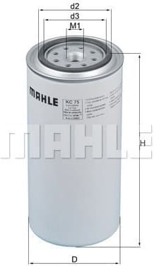 Fuel Filter KC75 - image 2