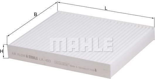 Filter cabin LA493 - image 2