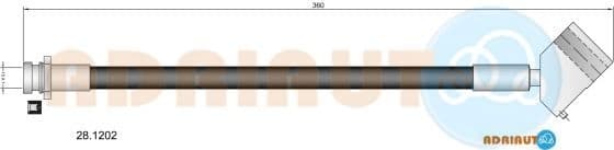 Brake Hose 28.1202