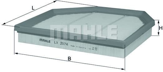 Air Filter LX2074 - image 2