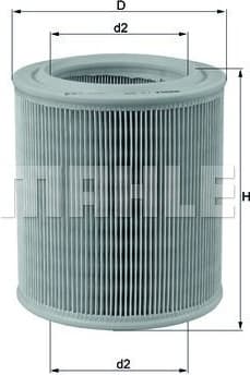 Air Filter LX706 - image 2