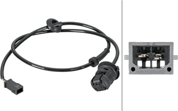 Sensor, wheel speed 6PU 012 806-791