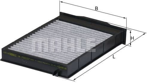 Filter, cabin air LAK175 - image 2