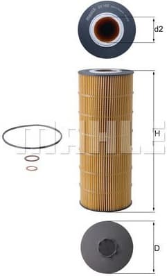 Oil Filter OX168D - image 2