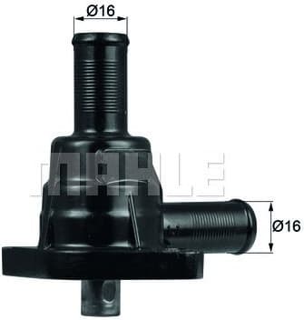 Thermostat, coolant BEHR TI3784D - image 2