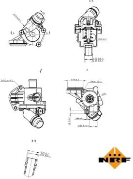 Thermostat, coolant EASY FIT 725028 - image 5