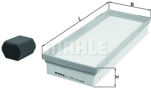 Filter air LX3955KIT - image 2