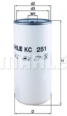 Fuel Filter KC251 - image 2