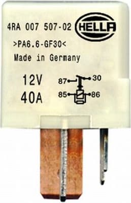Relay, glow plug system 4RA 007 507-021