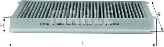 Filter, cabin air LAK32/1 - image 2