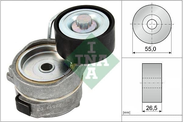 Belt Tensioner, V-ribbed belt 5340653 10