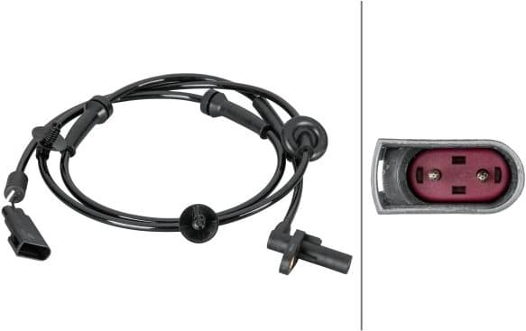 Sensor, wheel speed 6PU 012 806-621