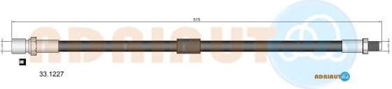 Brake Hose 33.1227