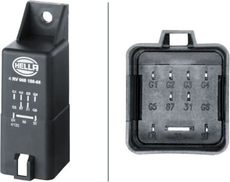 Control Unit, glow time 4RV 008 188-681