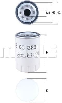 Oil Filter OC323 - image 4
