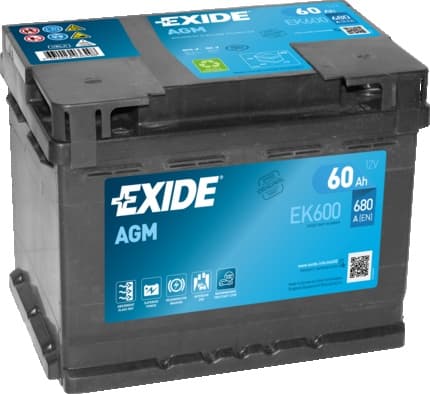 Starter Battery AGM EK600