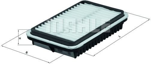 Air Filter LX1588 - image 2