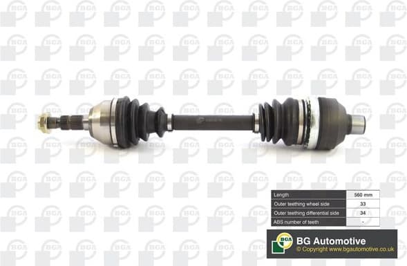 Drive Shaft DS9516R