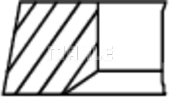 Piston Ring Set 03999N0 - image 2