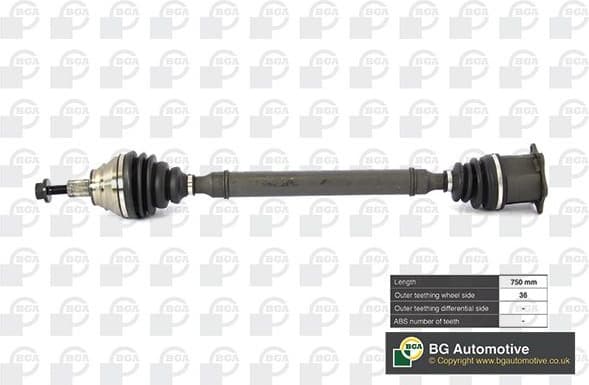 Drive Shaft DS0100R