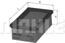 Air Filter LX1293 - image 2