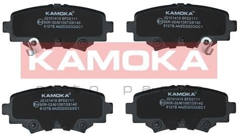 Brake pads rear JQ101415