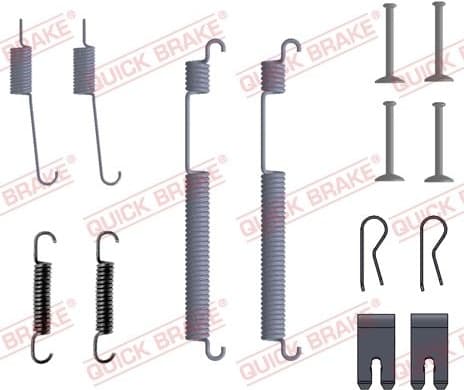 Brake shoes accessory kit 105-0053