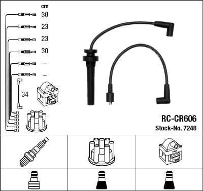 Ignition Cable Kit RC-CR606
