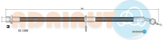 Brake Hose 52.1289