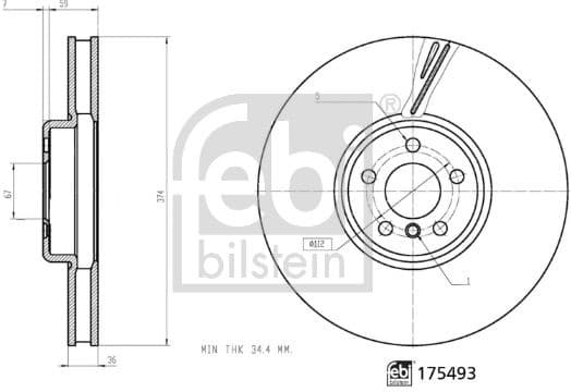 Brake Disc 175493