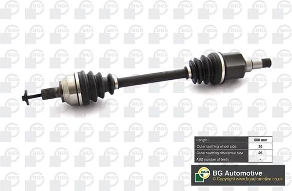 Drive Shaft DS2321L
