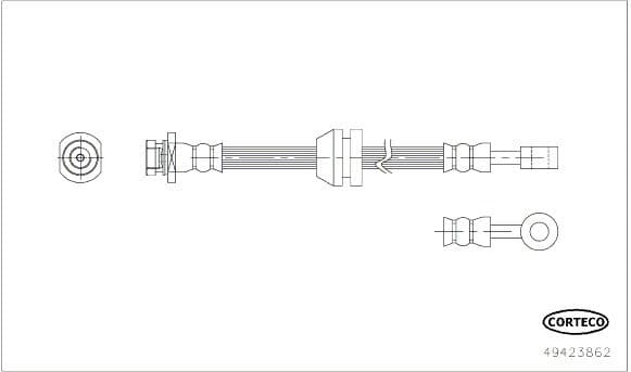 Brake Hose 49423862