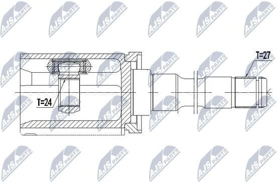 Joint Kit, drive shaft NPW-BM-065 - image 3