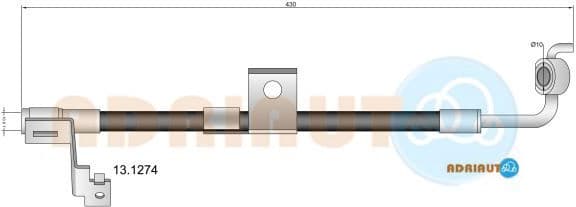 Brake Hose 13.1274