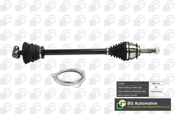 Drive Shaft DS7360L