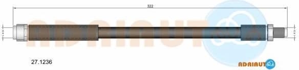 Brake Hose 27.1236