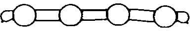 Gasket, intake manifold MG4592