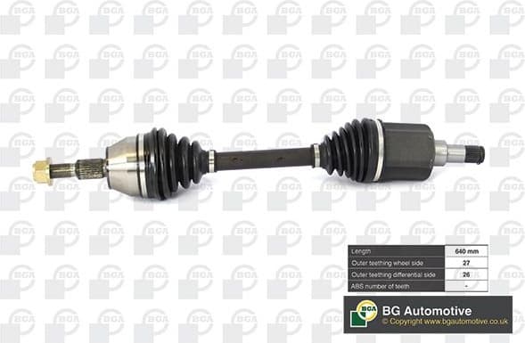 Drive Shaft DS2350L