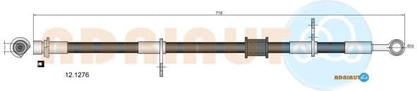 Brake Hose 12.1276