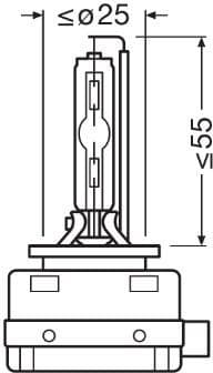 Bulb, front fog light XENARC® COOL BLUE® INTENSE (Next Gen) 66548CBN - image 2