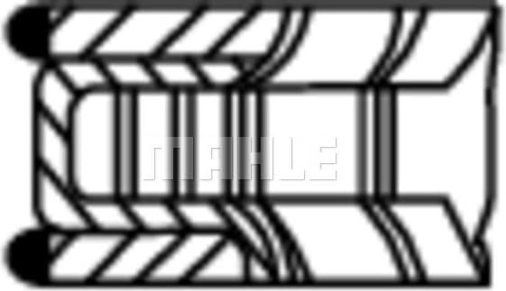 Piston Ring Set 011 08 V0 - image 6