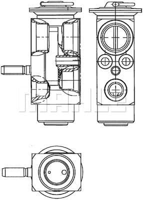 Expansion Valve, air conditioning BEHR *** PREMIUM LINE *** AVE 114 000P - image 4