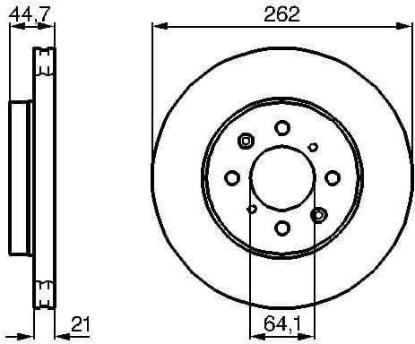 Brake Disc 0986479B23 - image 5