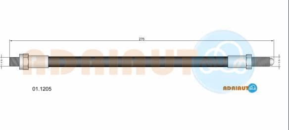 Brake Hose 01.1205