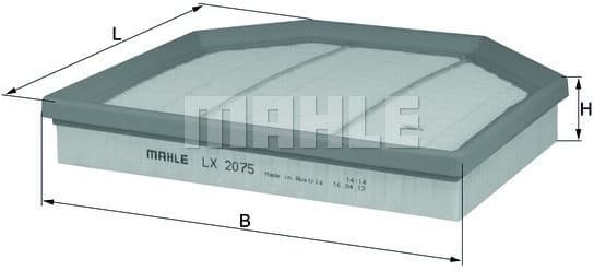 Air Filter LX2075 - image 2