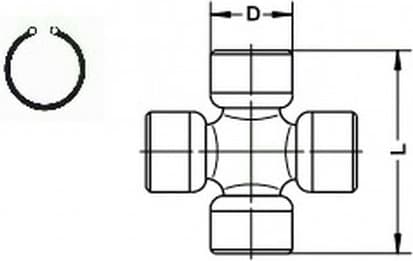 Joint, propshaft U 218 - image 3