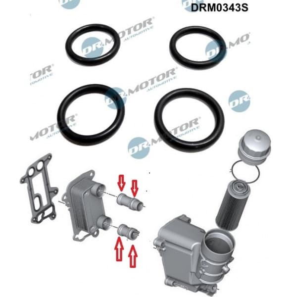Gasket oil cooler DRM0343S